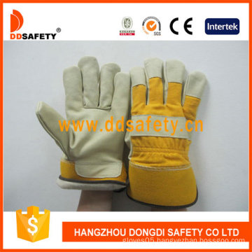 Pig Grain Leather Working Gloves (DLP713)